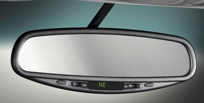 2006 Honda Accord Auto Mirror with Compass