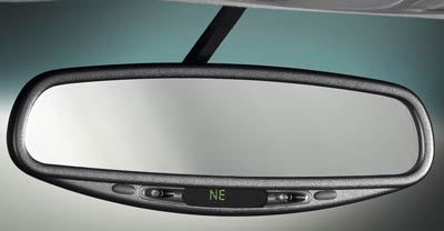 2007 Honda Pilot Auto Mirror with Compass 08V03-S9V-101A