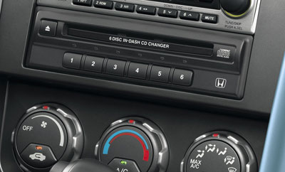 2007 Honda Element 6 Disc In-Dash CD Changer 08A06-3B1-300