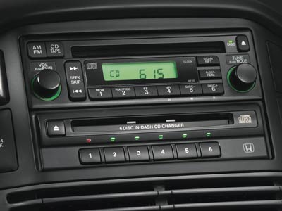 2005 Honda Pilot 6 Disc In-Dash CD Changer 08A06-3B1-300