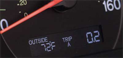 2003 Honda Accord Outside Temperature Gauge 08E71-SDA-100