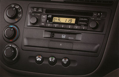 2003 Honda Civic Cassette Player 08A53-S5A-100