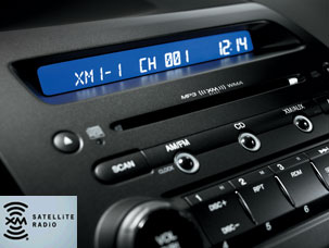 2006 Honda Civic Hybrid XM Satellite Radio Kit 08B15-SNA-100