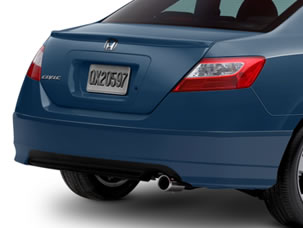 2013 Honda Civic Si Rear Under Body Spoiler