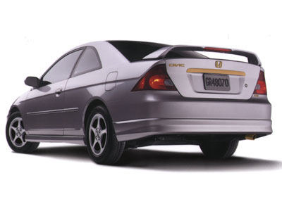 2004 Honda Civic Rear Wing Spoiler
