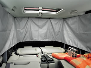 2011 Honda Element Interior Privacy Curtain 08R13-SCV-101