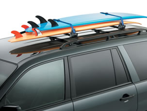 2010 Honda Pilot Surfboard Attachment