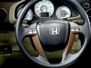 2011 Honda Pilot Steering Wheel Trim - Dark Wood 08Z13-SZA-130B