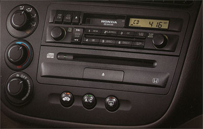 2001 Honda CR-V CD Player