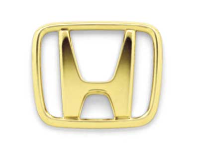2001 Honda CR-V Gold Emblem Kit and Gold CR-V Emblem