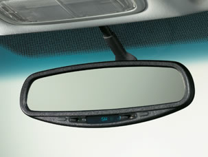 2008 Honda Ridgeline Auto Day/Night Mirror with Compass