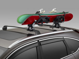 Honda Genuine Accessories 08L03-E09-100B Snowboard Attachment 